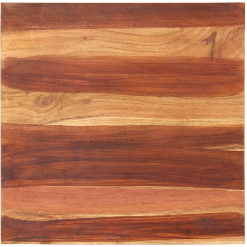 

vidaXL Superficie de Mesa Madera Maciza de Sheesham 15-16 mm 70x70 cm - Marrón