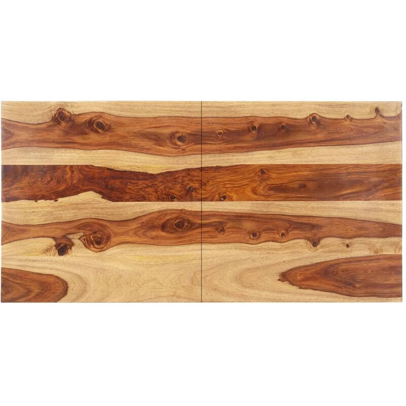 

Superficie de Mesa Madera Maciza de Sheesham 25-27 mm 60x120 cm - Marrón - Vidaxl