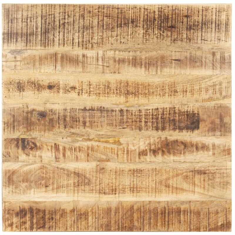 

vidaXL Superficie de Mesa Madera Maciza de Mango 15-16 mm 70x70 cm - Marrón