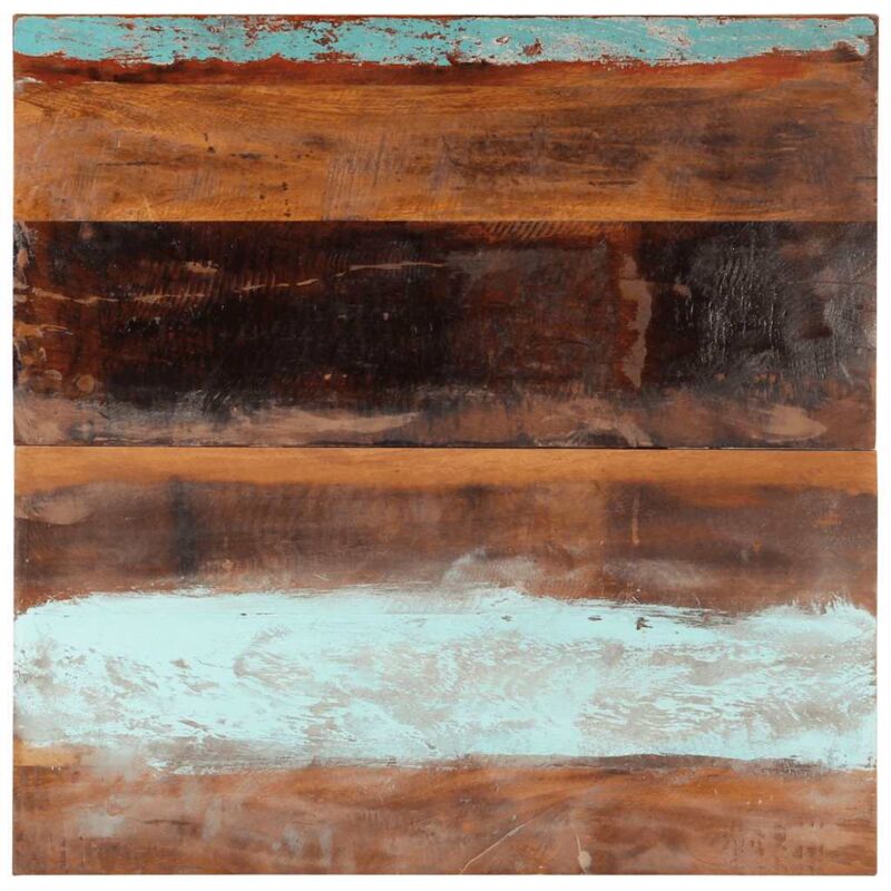 

vidaXL Superficie de Mesa Madera Maciza Reciclada 80x80 cm 25-27 mm - Multicolor