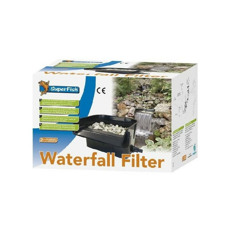 Lama d'acqua cascata d'acqua filtro laghetto