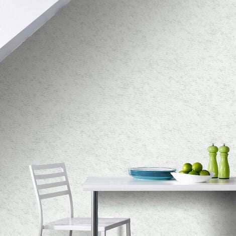 Superfresco Easy Limestone Concrete Effect Silver/Grey Wallpaper (Was £14)