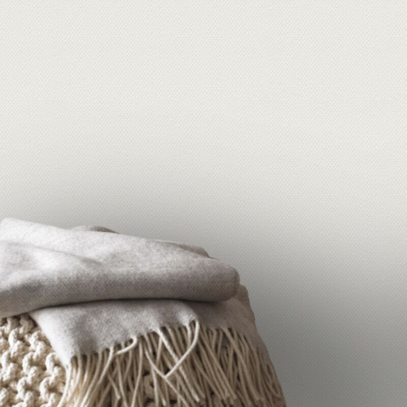 Papier Peint Intissé à peindre Bulles 1005 x 52cm Blanc