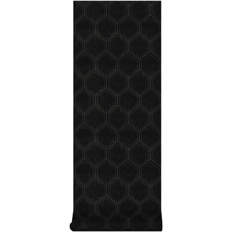 Superfresco Easy - Vliestapete - Geo - Hexagon - Black - 10m x 52cm