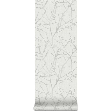 GRAHAM & BROWN Superfresco Easy - Zweig Hellblau - Vliestapete - 10m x 52cm