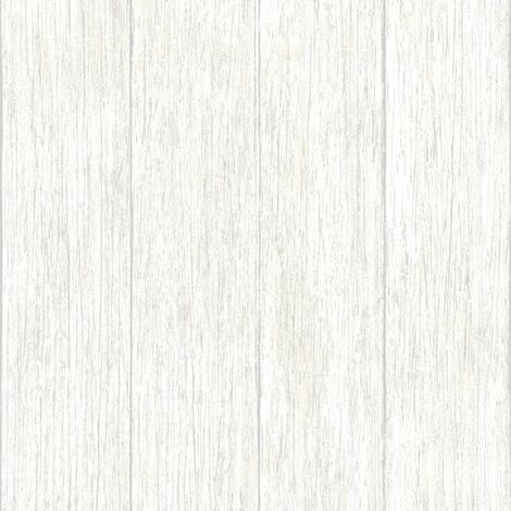 Superfresco Easy - Vliestapete Sahara - Holzbolhen - Crème - 10m x 52cm