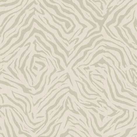 Superfresco Easy Vliestapete Zaya Zebra Tiermotif Naturel 10mx52cm