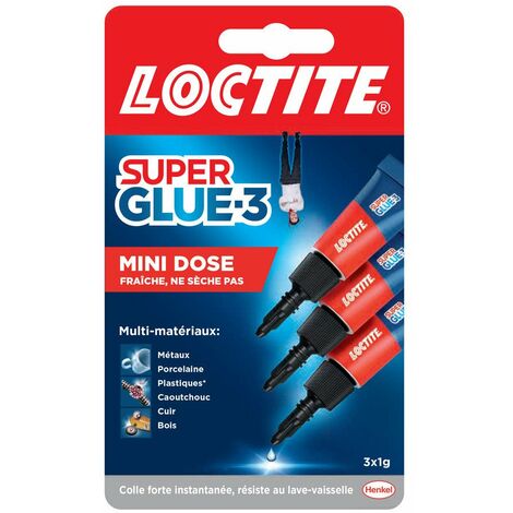 Superglue-3 Mini Dose Blister 3x1gr - SUPER-GLUE 3