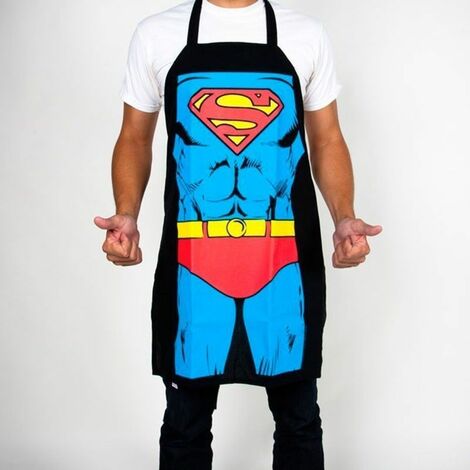 Tablier de cuisine Super Héros (Superman, Supergirl)