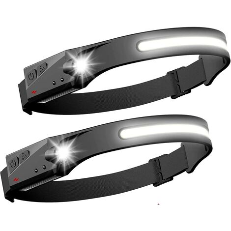 Superhell LED Strahler Akkulampe USB Handleuchte Inspektionsleuchten Baustrahler Arbeitsleuchte Magnet Taschenlampe Wasserdichte 4 Lichtmodi für Notfall, Reparatur, Wandern, Camping, Zelt
