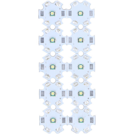 Superhelle 3-W-LED-Chip-Lampe, 6000–6500 K, weißes Licht für Verkehr, Landschaftsbeleuchtung und Innenräume
