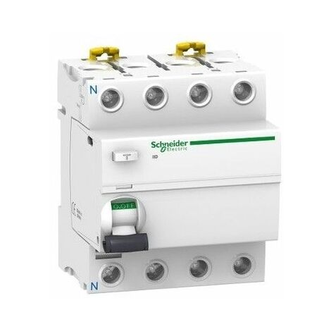 Superimmunisierter Differentialschalter 4P 63A 500mA TERTIÄR Schneider A9R37463