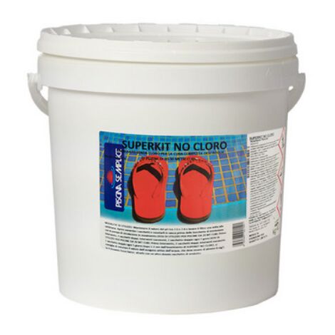 Superkit no cloro trattamento completo  4 x 280 gr 1,12 kgLAPI