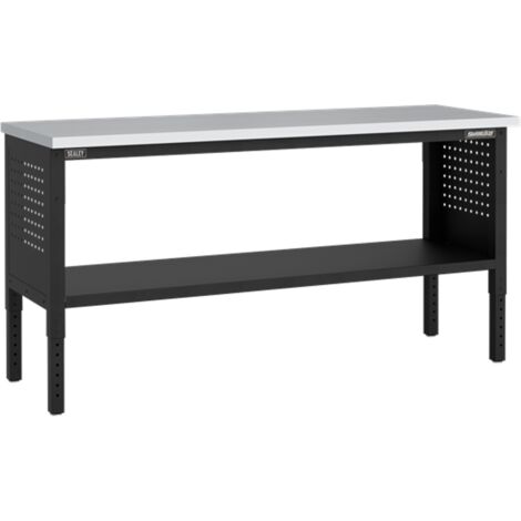 Superline Pro Modular Workbench with Stainless Steel Worktop 1830mm