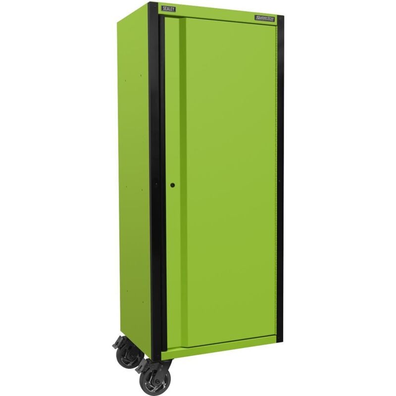 Sealey - AP6104BE Superline pro® Black Edition Side Locker with Castors 1864mm