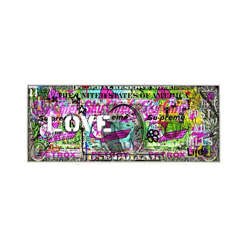 Supermodel Kate Moss Dollar poster e stampe