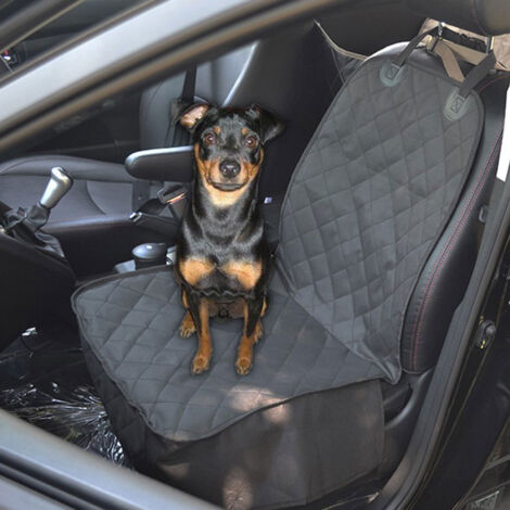 Supernic Dog Car Seat Cover Front - Nonslip Single Pet Seat Protector Mat, Universal Waterproof Travel for All Cars