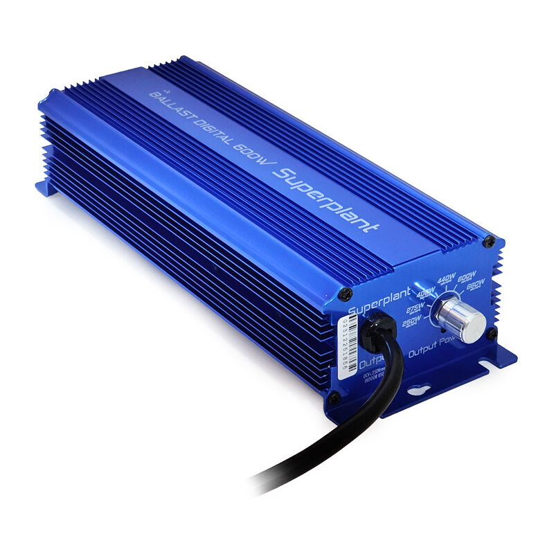 Superplant - Ballast digital hps-mh avec dimmer - 250W/600W