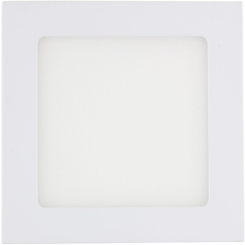 Image of Ledkia - Downlight led 12W SuperSlim Quadrata Foro 155x155mm Bianco Caldo 2700K - 3200K