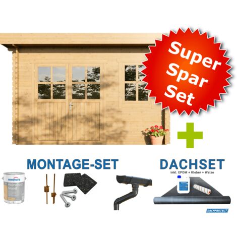 SuperSparSet Gerätehaus Oslo 350 x 350 cm