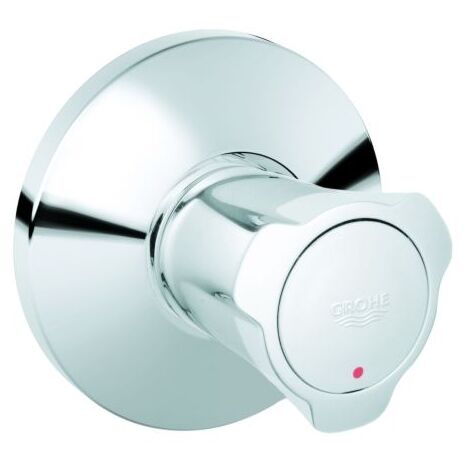 superstructure de vanne Grohe Costa new chromé , marquage rouge, 20-200 mm