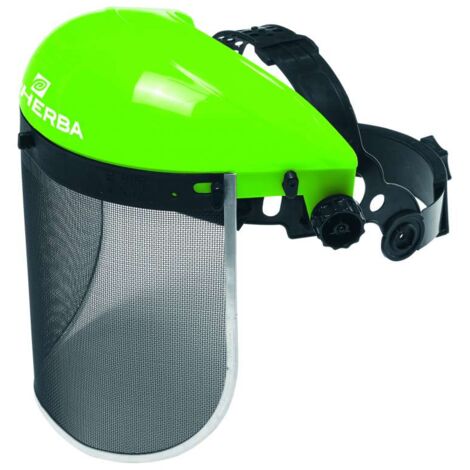SUPHERBA VISIERA RETE REGOLABILE E CASCO