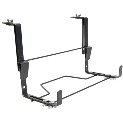Sup.jardinière Ergonomi.fer Plat 35x16 à 26cm Gris Martelé - Louis Moulin