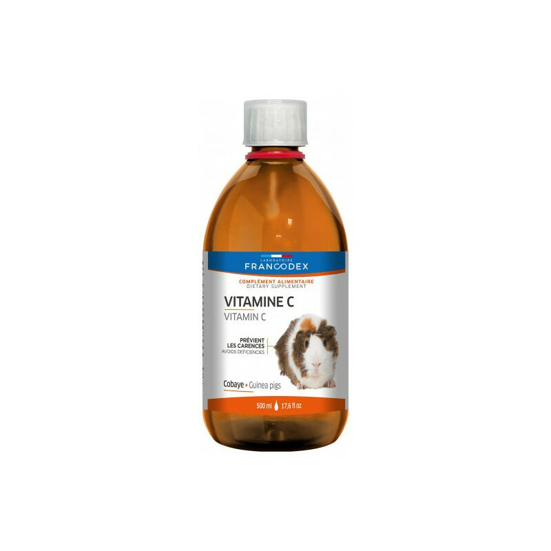 

suplemento alimenticio vitamina c para cobayas 500 ml