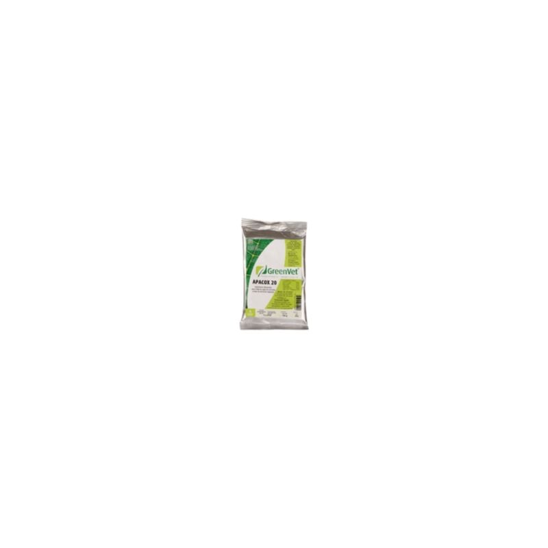 

Greenvet - suplemento APACOX 20 natural contra cocidios, en polvo 100 gr