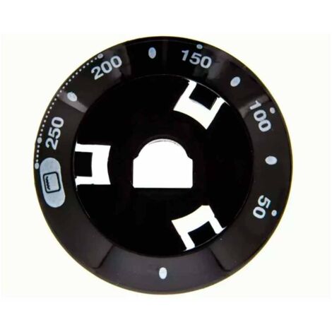 Suplemento Mando Temperatura Horno Fagor Edesa Aspes C20K000B7 (Negro)