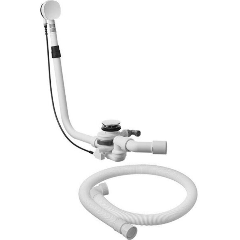 

Duravit - Suplemento para juego de desagüe / rebosadero cromado Quadroval