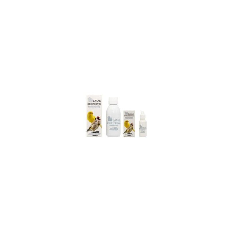 

suplemento respiratorio SERIRESPIR LATAC para aves liquido 150 ml