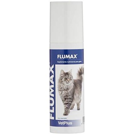 Supplemento alimentare flumax per la respirazione nei gatti. Barca da 150 ml