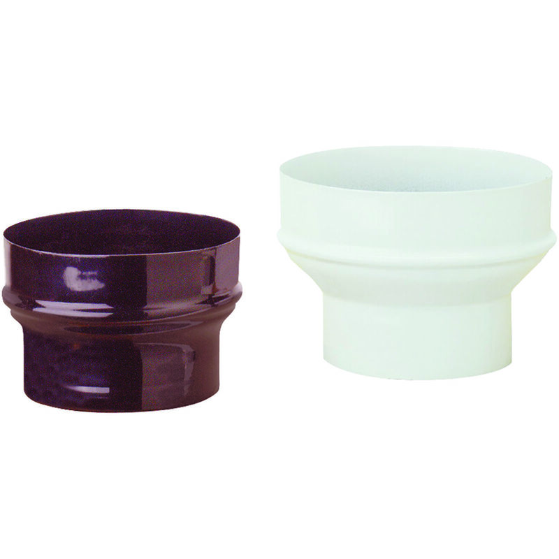 Supplément pour tuyaux de poêle émaillés bruns 10-12