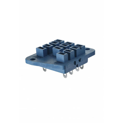 Support 10A 250V pour série 6231 6232 6233 bleu à souder FINDER 9233SMA