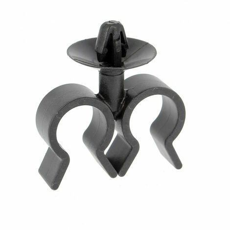 Support 2 Tubes Ø (13-14) X 2 Pivotant Ancre Pom Noir 081 873 000