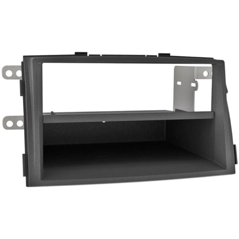 Support 2Din compatible avec Kia Sorento II -XM- ap09 avec vide-poche - Noir