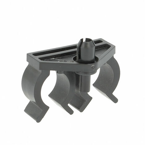 Support 3 Tubes Ø 4.8 A 8 A Pressionner PA66 Noir 064 967 000
