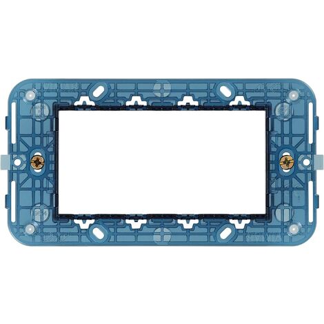Support 4 Modules Avec Vis Pour Boîtes Série Civile Vimar Arkè Code 19614