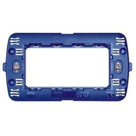 BTICINO L4702G Support Plate For Living International Electrical Box - 2 Modules 2 thumbnail image