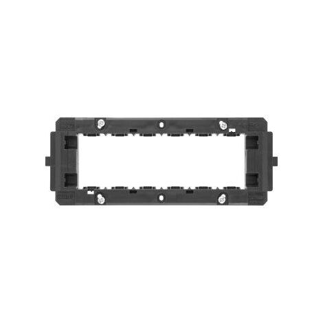 SUPPORT 6 POSTES PLAQUES SYSTEM/VIRNA GEWISS GW24230