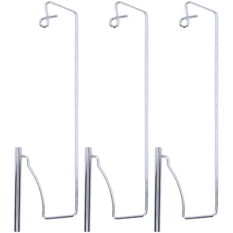 Support à bobines 3 pièces en acier inoxydable, emballage individuel, pour machines à coudre anciennes