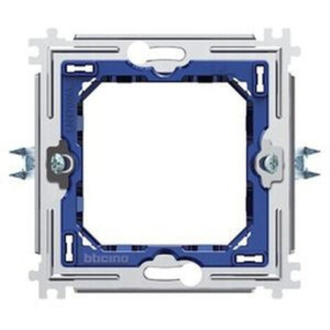 Support à griffes pour plaques Livinglight 2 modules BTICINO LN4702MG