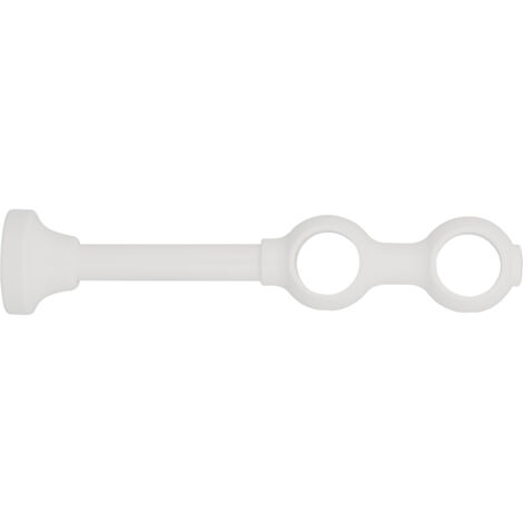 Support à oeil fermé Ø28 laqué blanc - INVENTIV