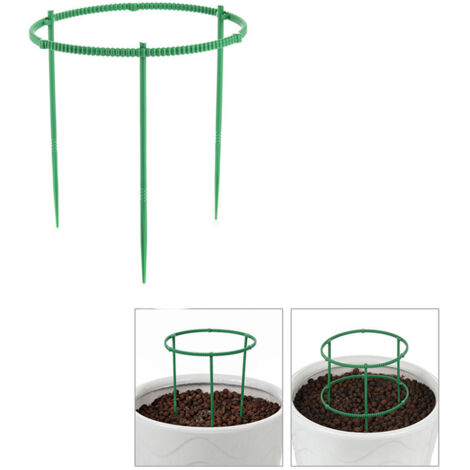 Support à orchidées Crabapple en 3 parties, pot de fleurs à plusieurs niveaux