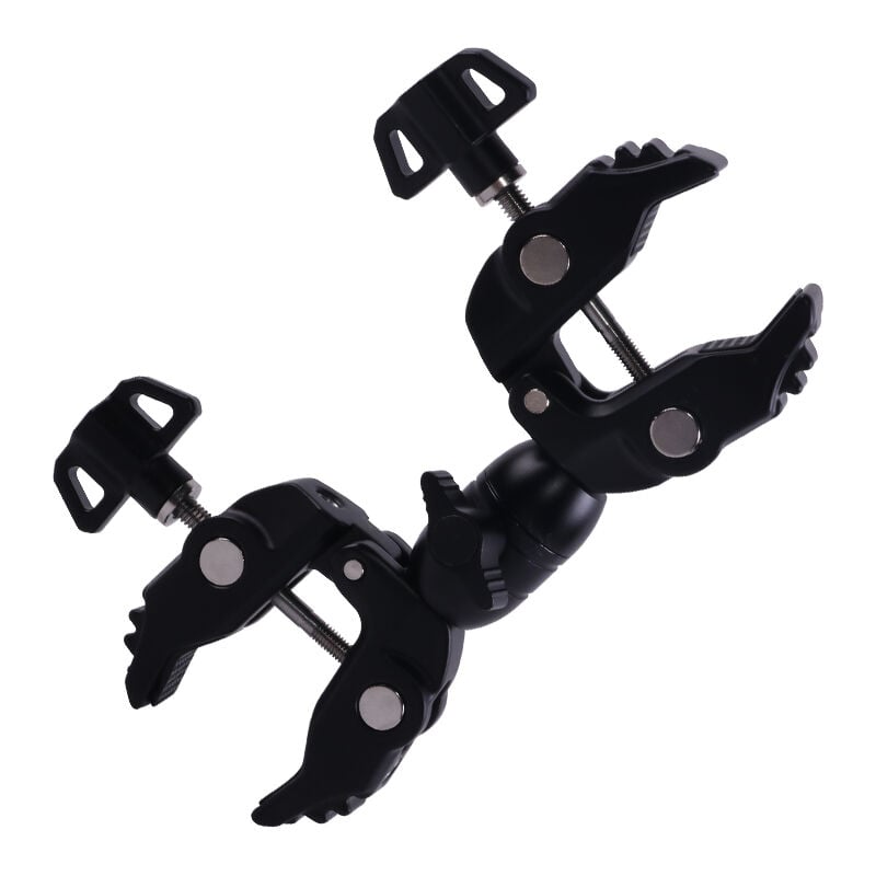 Support à pince photographique double face