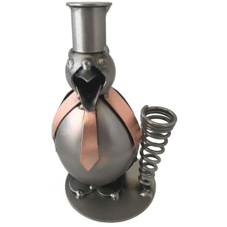 Support à stylo en éléments de métal recyclés - Pingouin