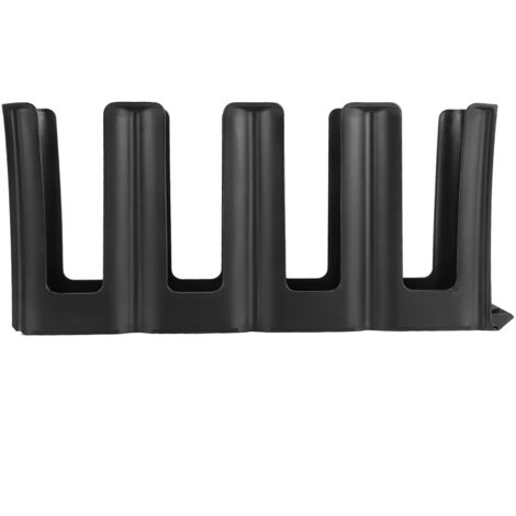 Support à tasses 4 compartiments pour café, thé, lait - Rangement organisé pour gobelets jetables - Étagère de comptoir de bar