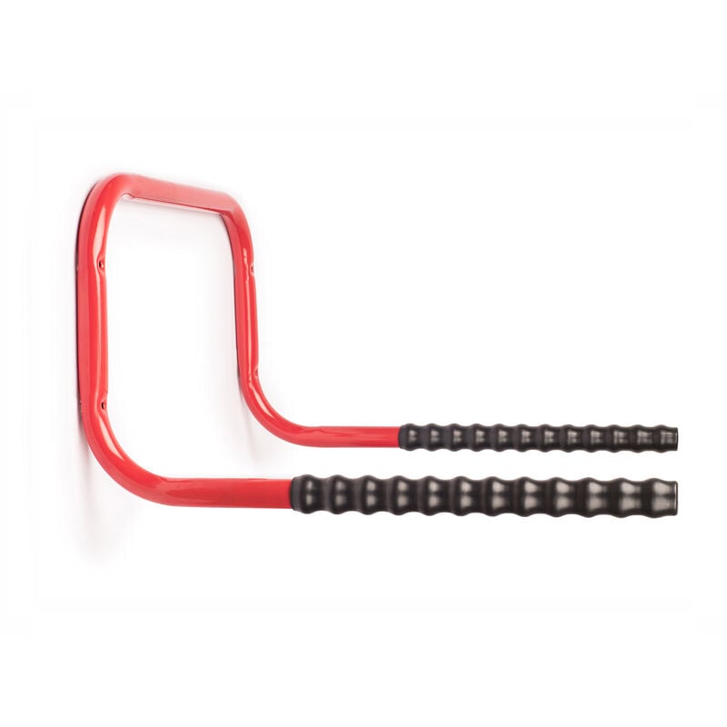 REI - Support à vélos Fabriqué en acier Finition rouge Grande capacité de charge Mesures 430290510mm Système de fixation vissé 1 unité - talla