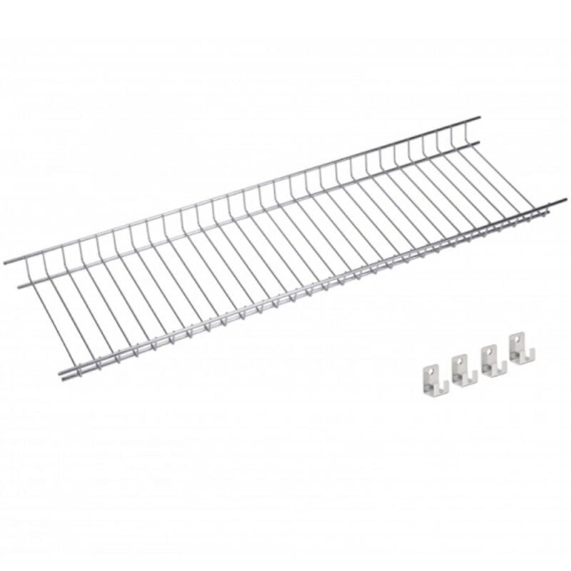 Sauvic - Support à verres en acier inoxydable 75x21,5cm 92075